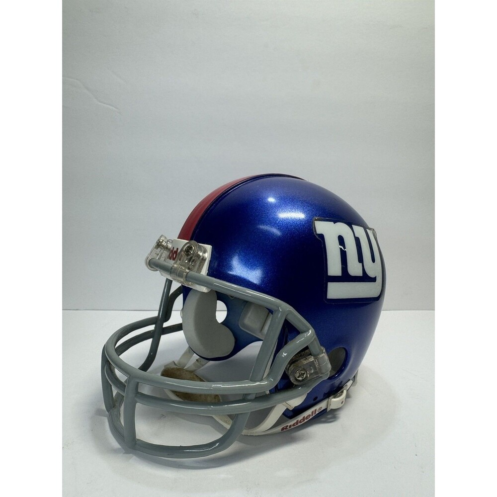 Vintage Riddell New York Giants Mini Football Helmet NFL Collectible Display